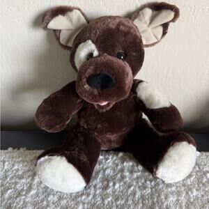 Build-A-Bear Chocolate Brown Fudge Pup 10”